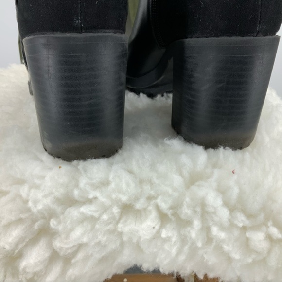 Zara Trafaluc Black ankle boot 8/38 - Picture 4 of 8